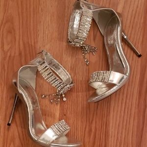 Jewelled  high heels